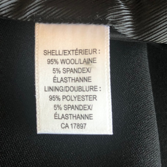 NWT Banana Republic Black Martin Fit Trousers - Picture 7 of 8